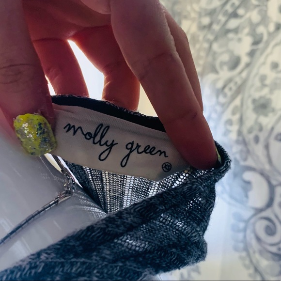 👑 SEXY TIGHT MOLLY GREEN TANK TOP — SIZE XSMALL - Picture 4 of 8